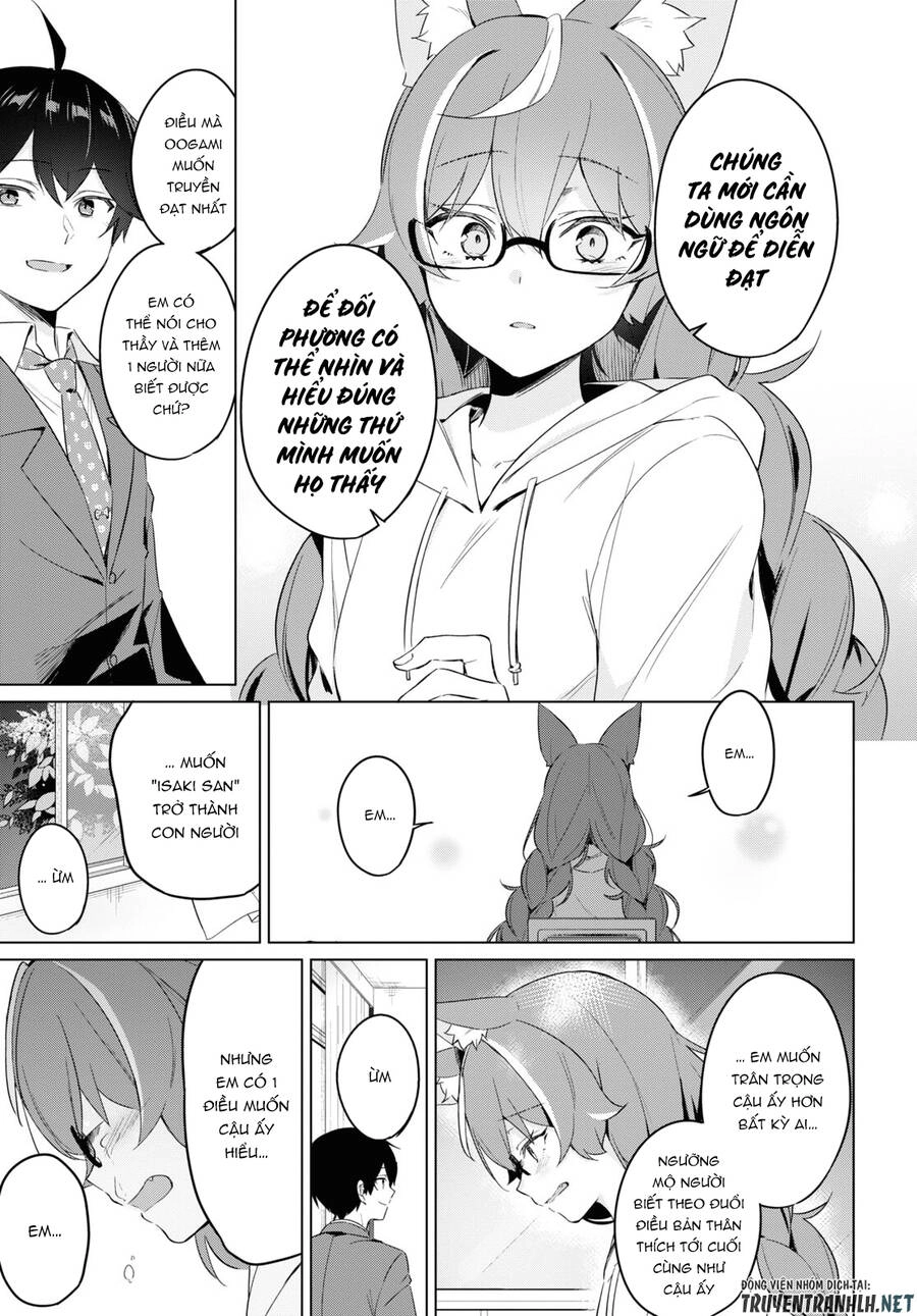 Jingai Kyoushitsu No Ningen-Girai Kyoushi: Hitoma-Sensei, Watashi-Tachi Ni Ningen O Oshiete Kuremasen Ka? Chapter 4 - 18