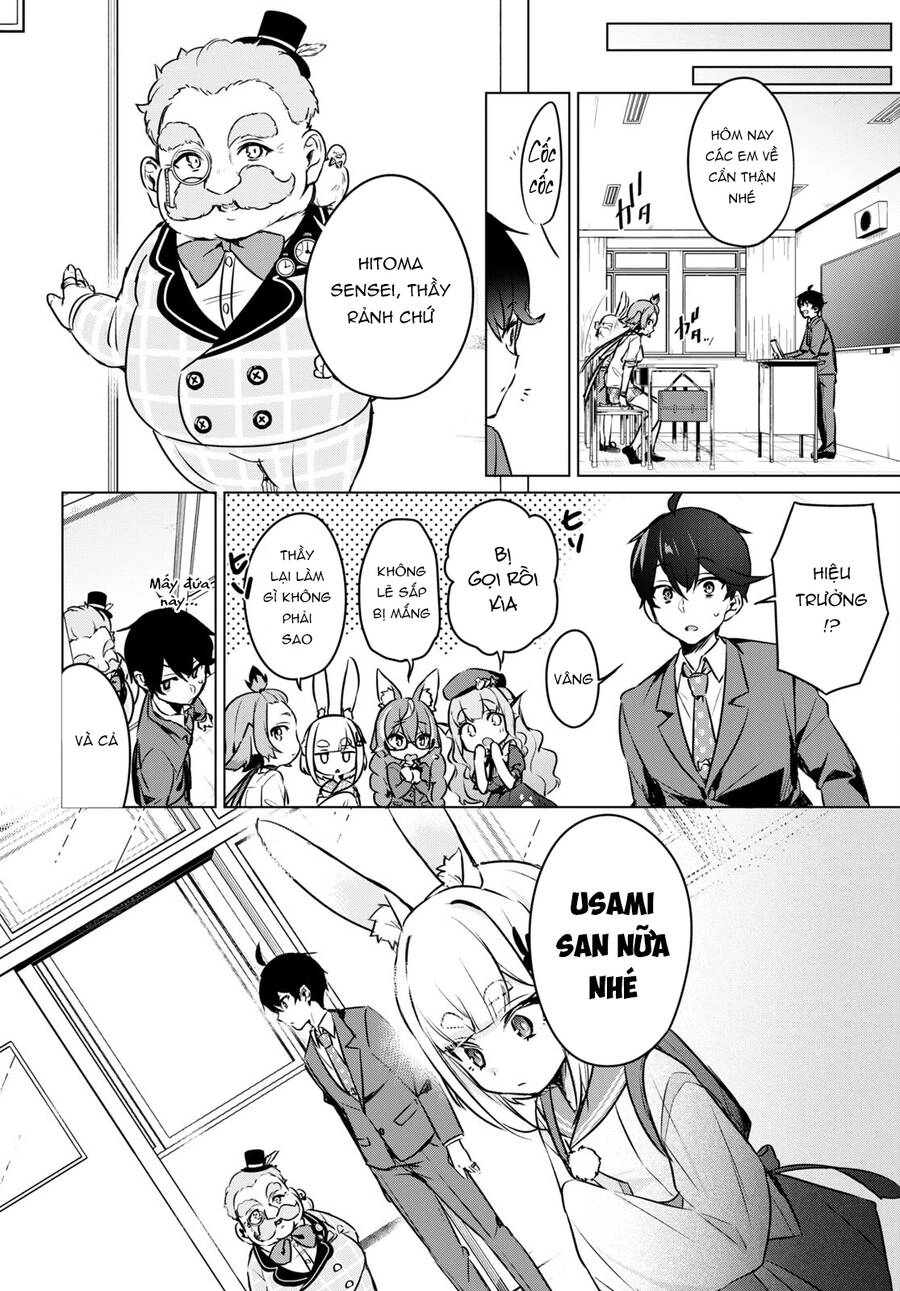 Jingai Kyoushitsu No Ningen-Girai Kyoushi: Hitoma-Sensei, Watashi-Tachi Ni Ningen O Oshiete Kuremasen Ka? Chapter 6 - 6