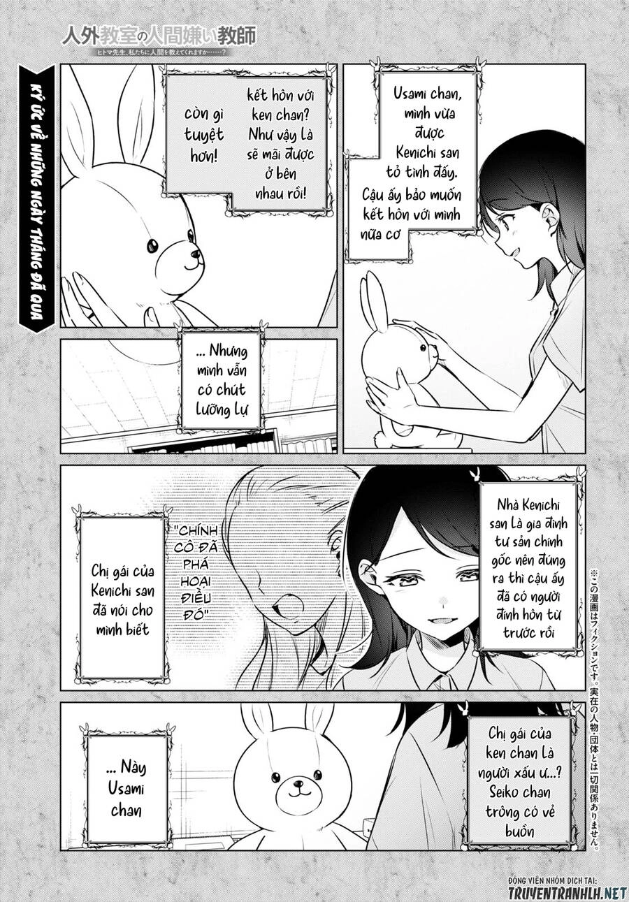 Jingai Kyoushitsu No Ningen-Girai Kyoushi: Hitoma-Sensei, Watashi-Tachi Ni Ningen O Oshiete Kuremasen Ka? Chapter 7 - 2