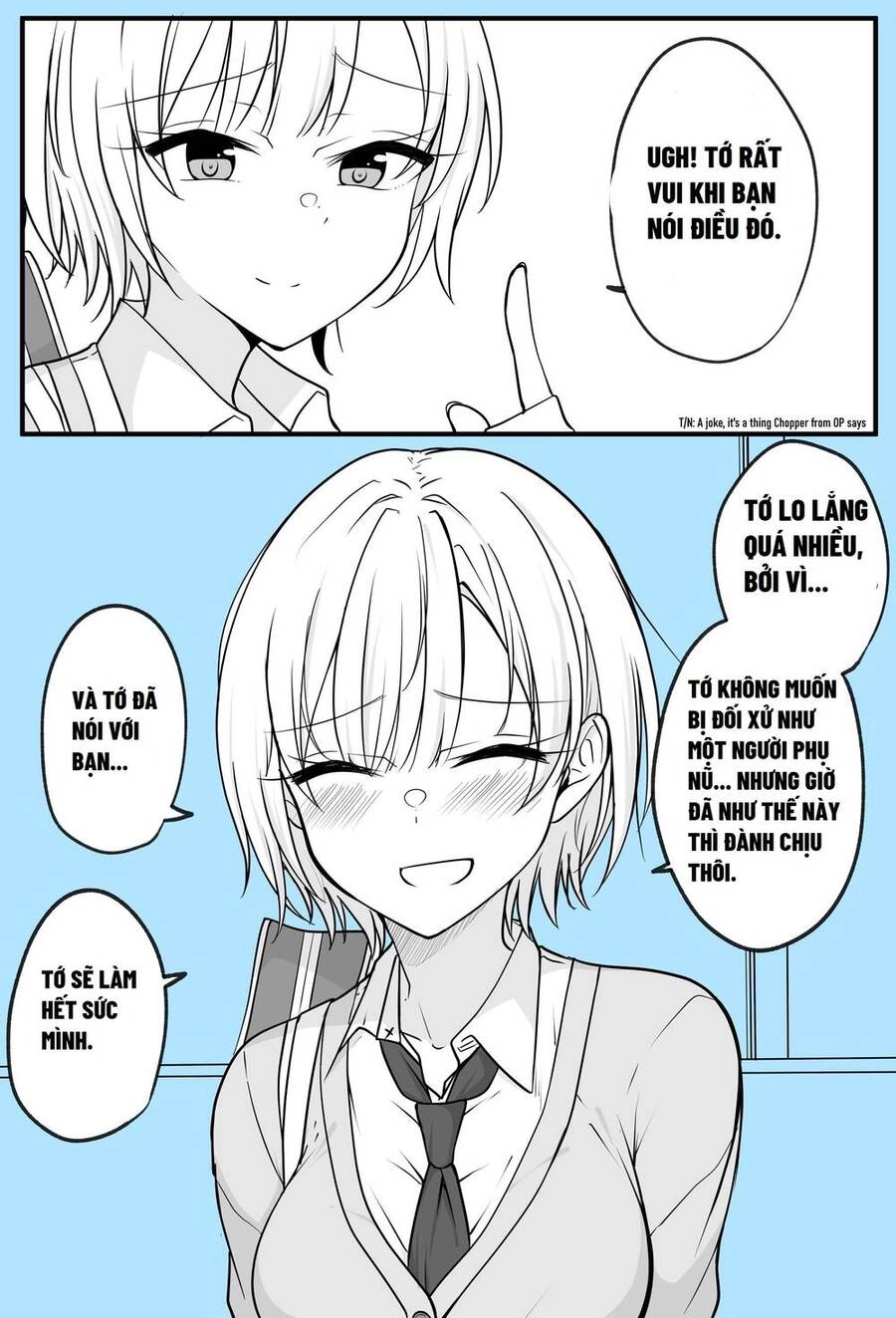 Câu Chuyện Về Người Bạn Thân Bất Ngờ Trở Thành Nữ Và Cuộc Hành Trình Tìm Kiếm Hạnh Phúc Của Cô Ấy Chapter 9 - 2