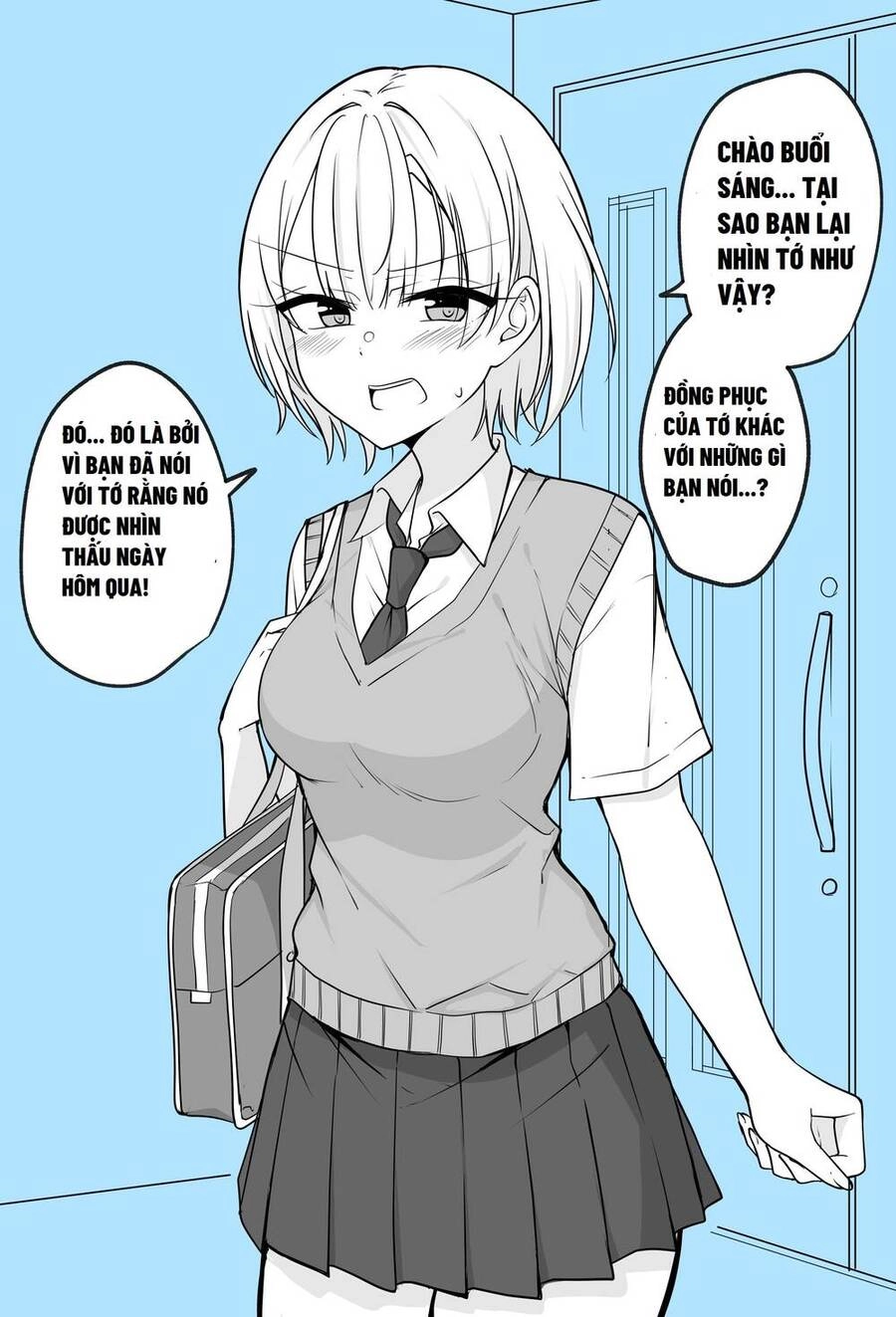 Câu Chuyện Về Người Bạn Thân Bất Ngờ Trở Thành Nữ Và Cuộc Hành Trình Tìm Kiếm Hạnh Phúc Của Cô Ấy Chapter 12 - 1