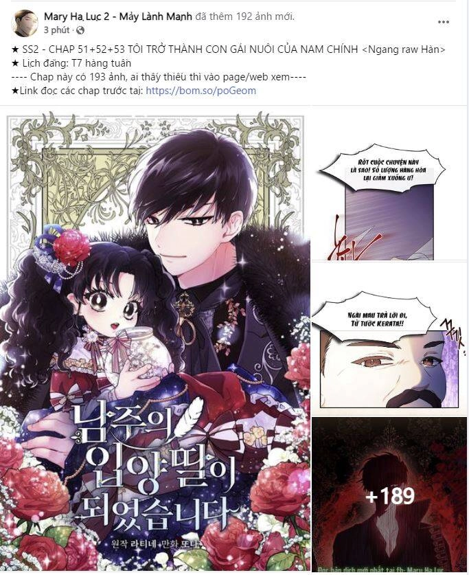 Ta Trở Thành Con Gái Nuôi Của Nam Chính Chapter 52.1 - 1