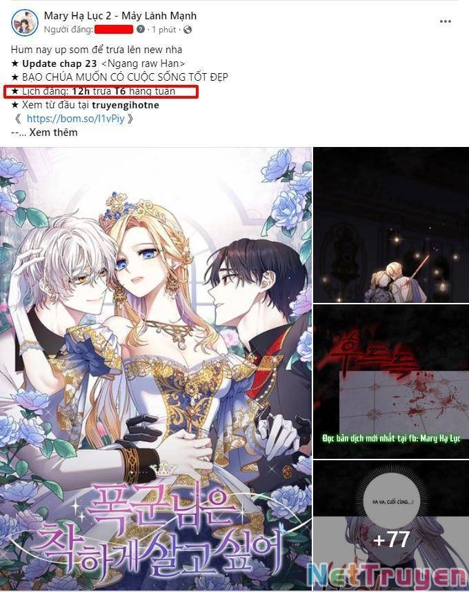 Ta Trở Thành Con Gái Nuôi Của Nam Chính Chapter 70.1 - 3