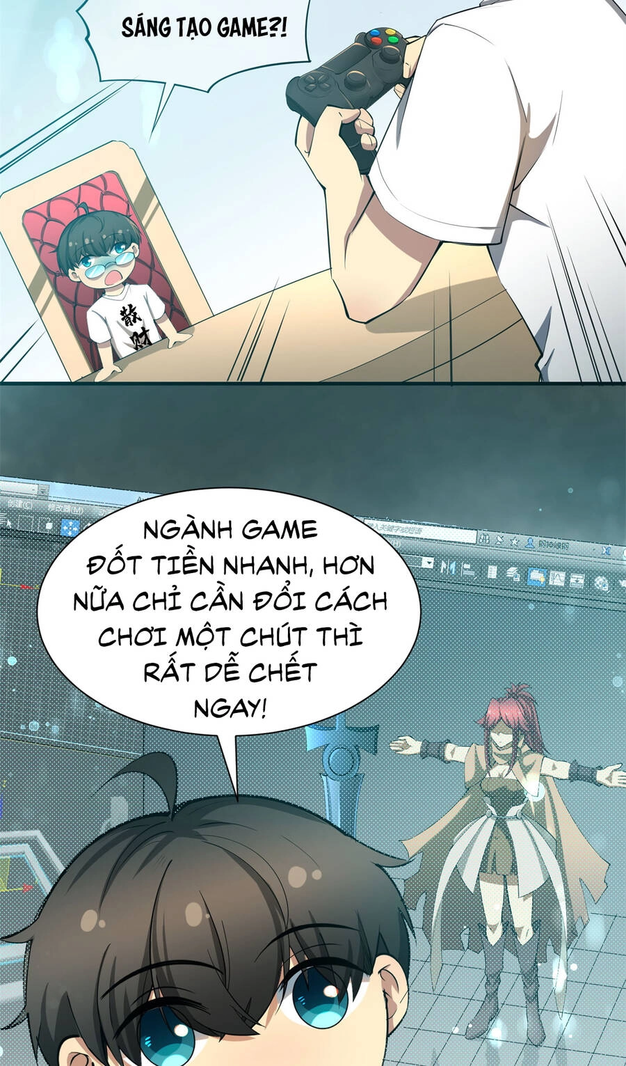 Trở Thành Tài Phiệt Nhờ Game Chapter 1 - 35