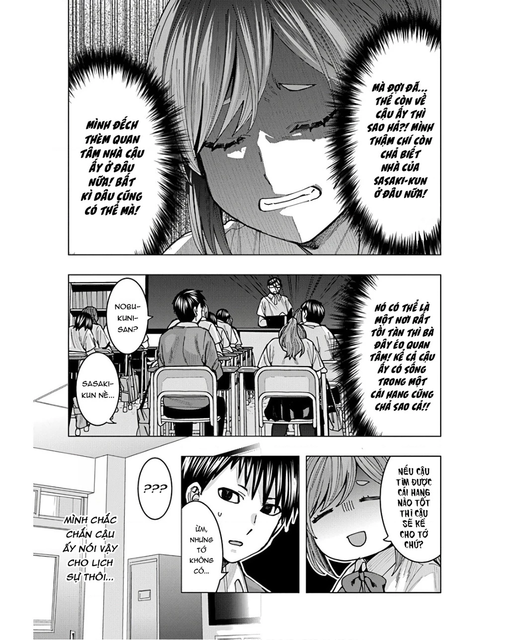 Tôi có cảm giác cô bạn Nobukuni bàn bên thích mình Chapter 3 - 8