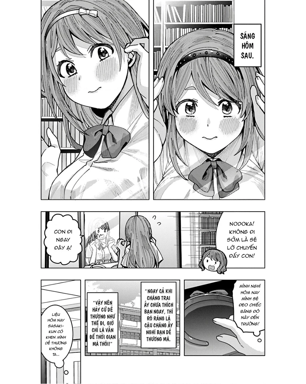 Tôi có cảm giác cô bạn Nobukuni bàn bên thích mình Chapter 3 - 14