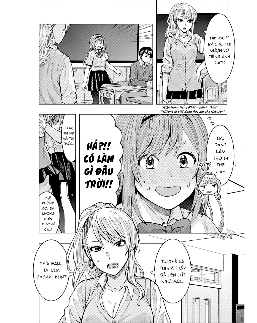 Tôi có cảm giác cô bạn Nobukuni bàn bên thích mình Chapter 4 - 5