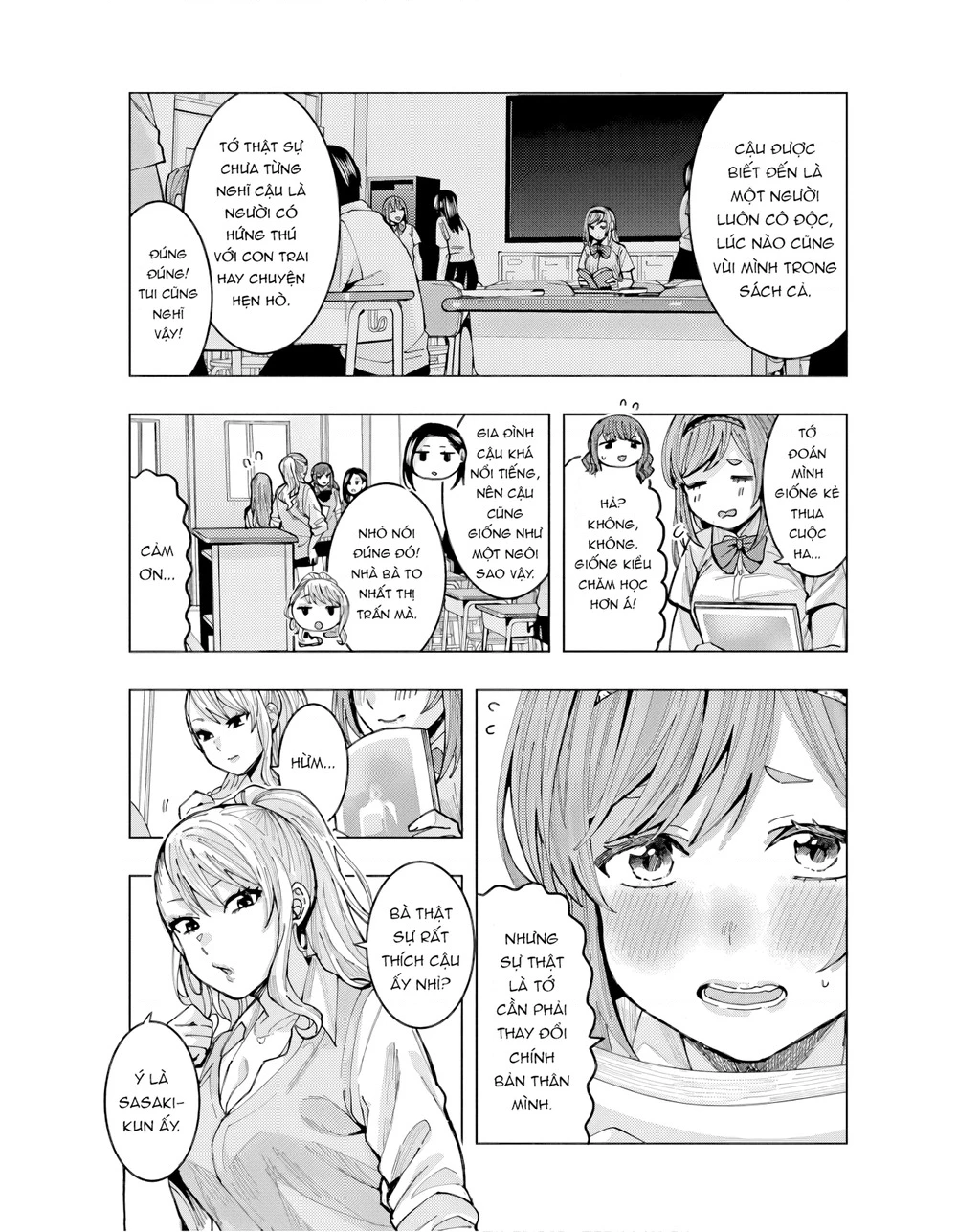 Tôi có cảm giác cô bạn Nobukuni bàn bên thích mình Chapter 4 - 8