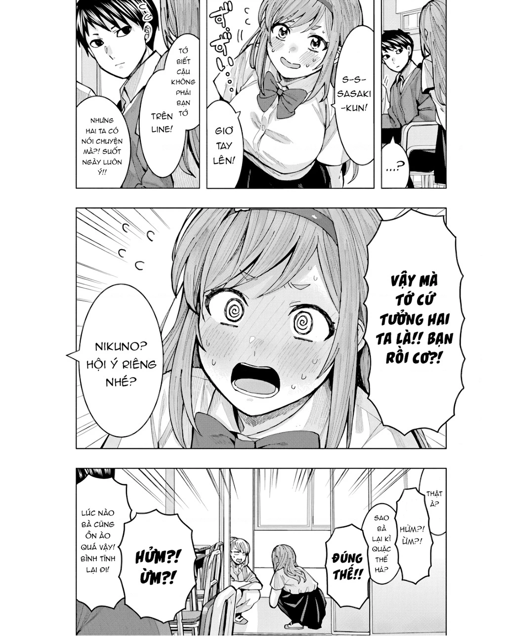 Tôi có cảm giác cô bạn Nobukuni bàn bên thích mình Chapter 5 - 9