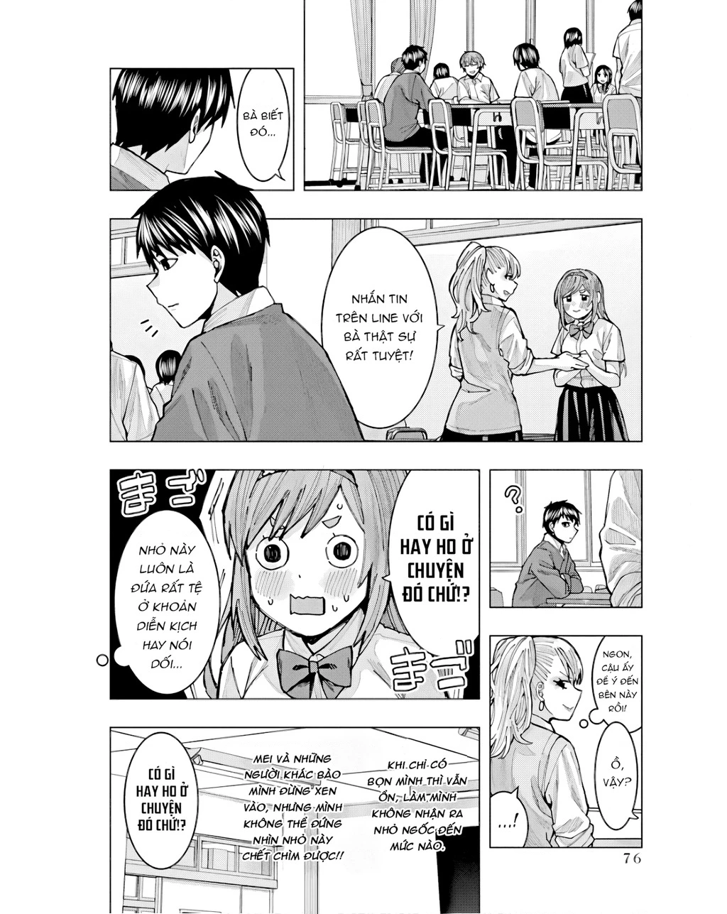 Tôi có cảm giác cô bạn Nobukuni bàn bên thích mình Chapter 5 - 11