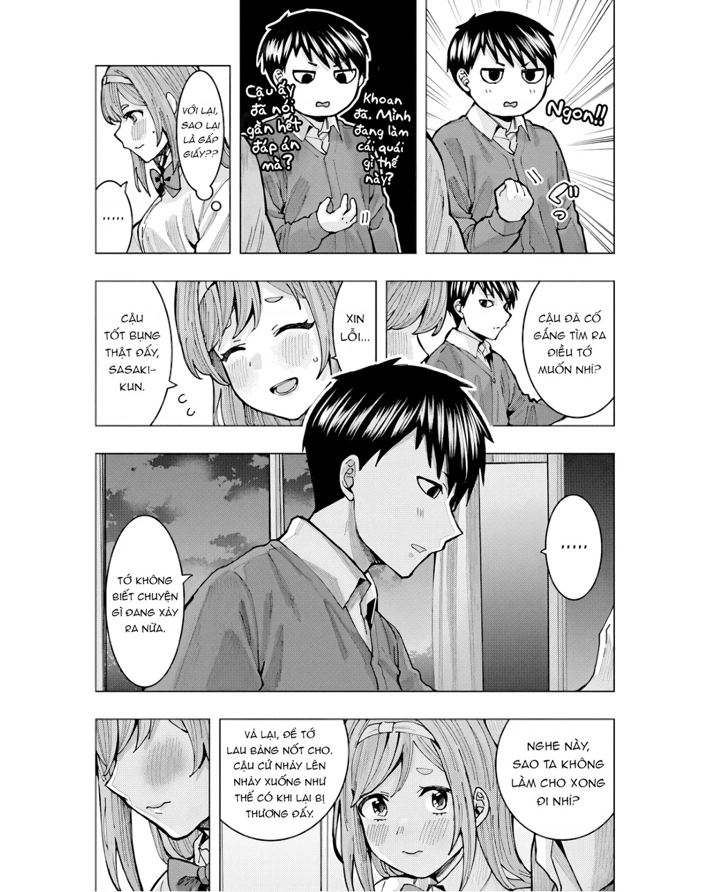 Tôi có cảm giác cô bạn Nobukuni bàn bên thích mình Chapter 6 - 14
