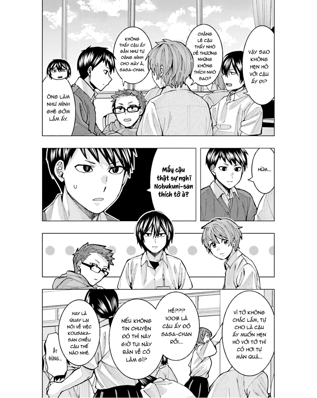 Tôi có cảm giác cô bạn Nobukuni bàn bên thích mình Chapter 7 - 12