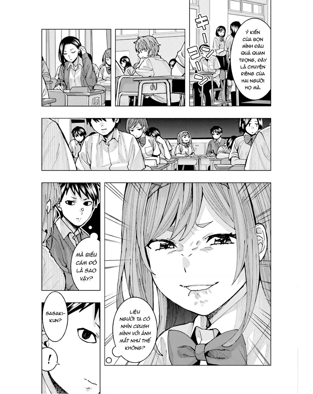 Tôi có cảm giác cô bạn Nobukuni bàn bên thích mình Chapter 7 - 14