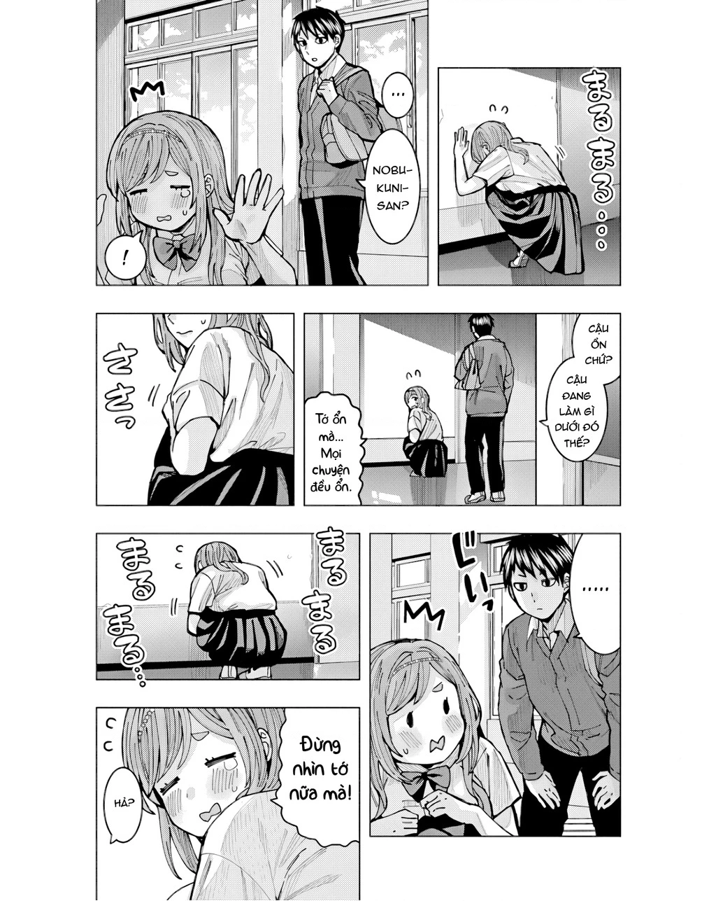 Tôi có cảm giác cô bạn Nobukuni bàn bên thích mình Chapter 8 - 12
