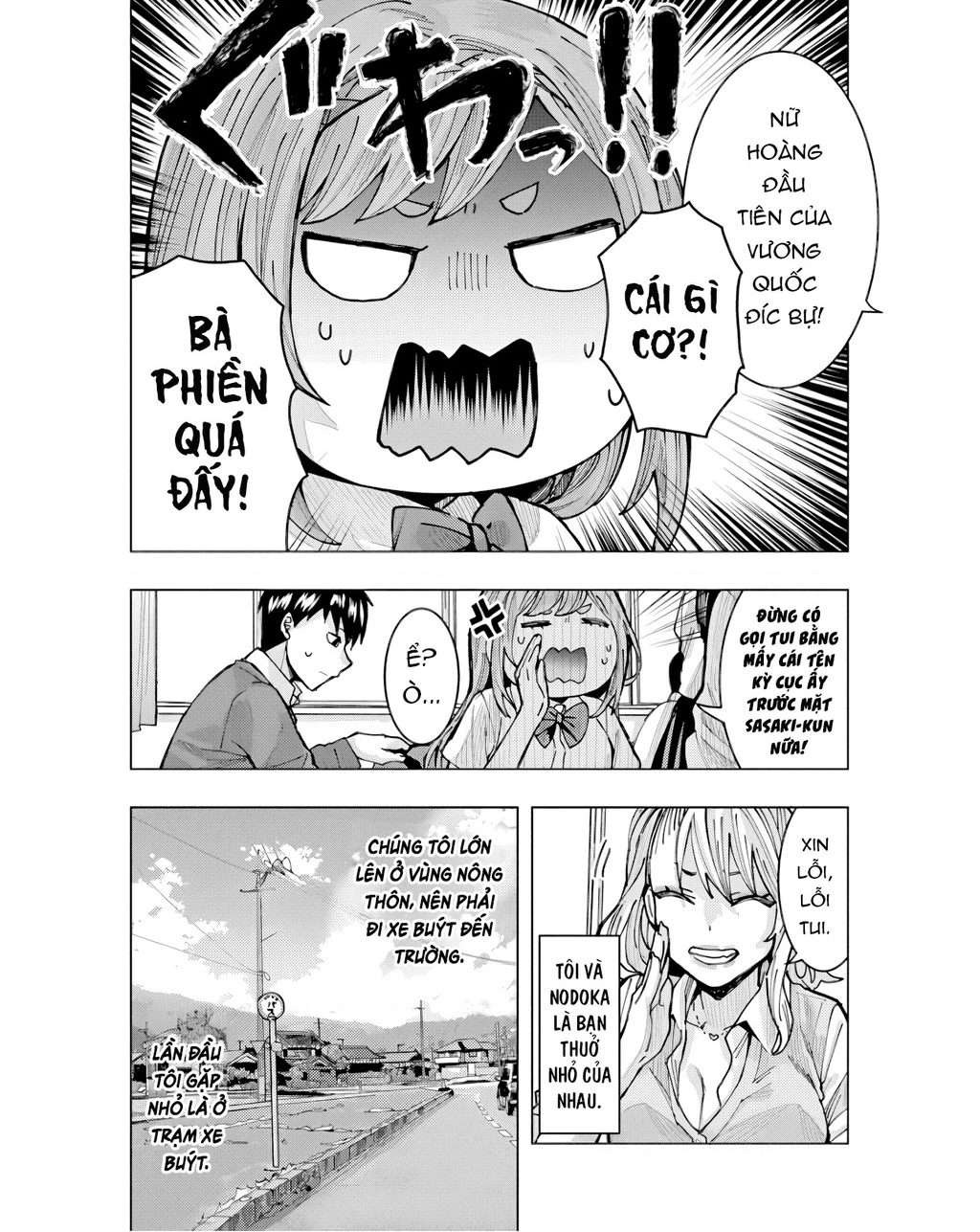 Tôi có cảm giác cô bạn Nobukuni bàn bên thích mình Chapter 9 - 4