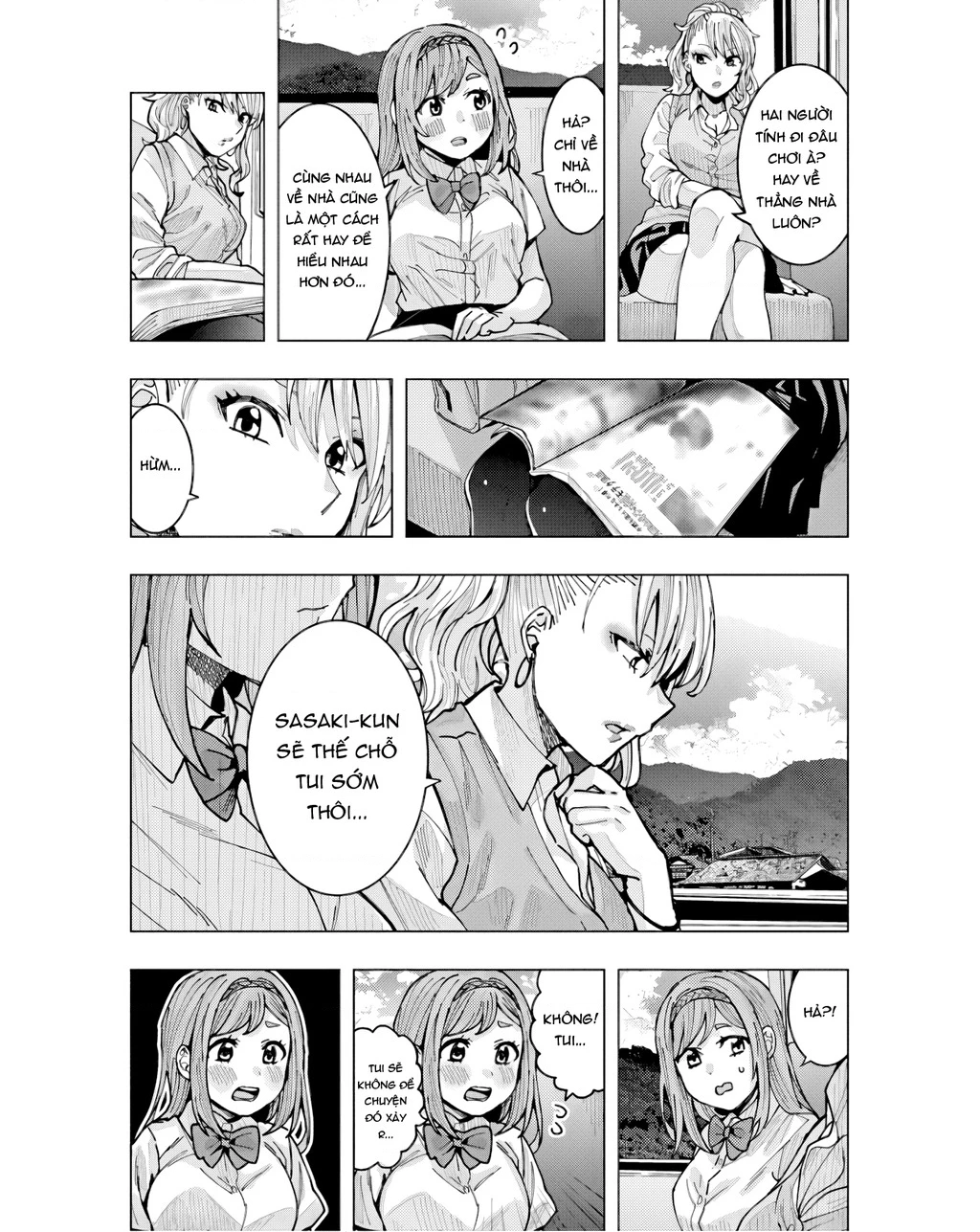 Tôi có cảm giác cô bạn Nobukuni bàn bên thích mình Chapter 9 - 10