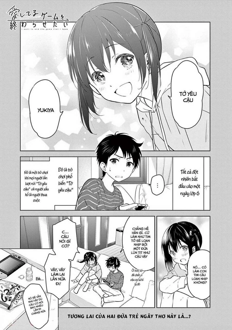 Aishiteru Game Wo Owarasetai Chapter 1 - 1
