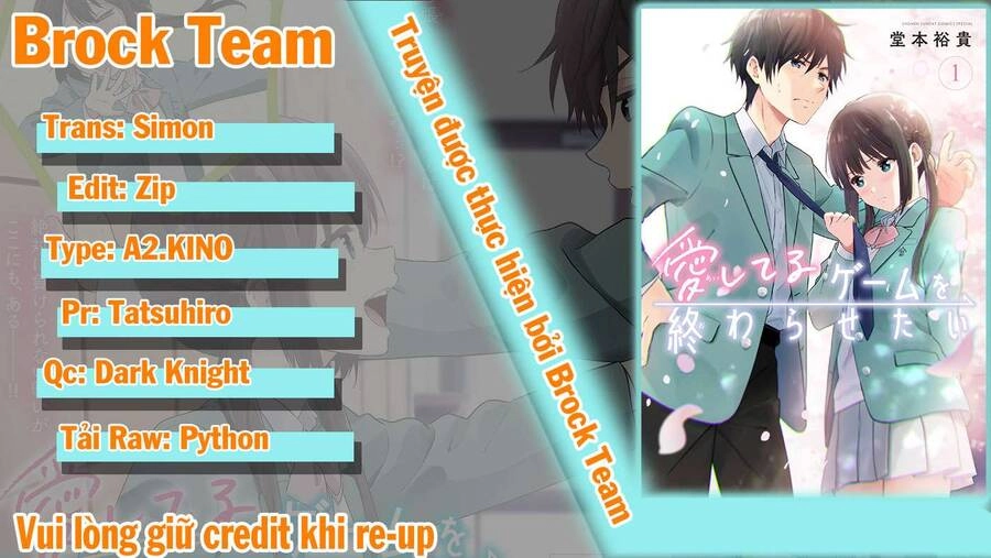 Aishiteru Game Wo Owarasetai Chapter 13 - 1