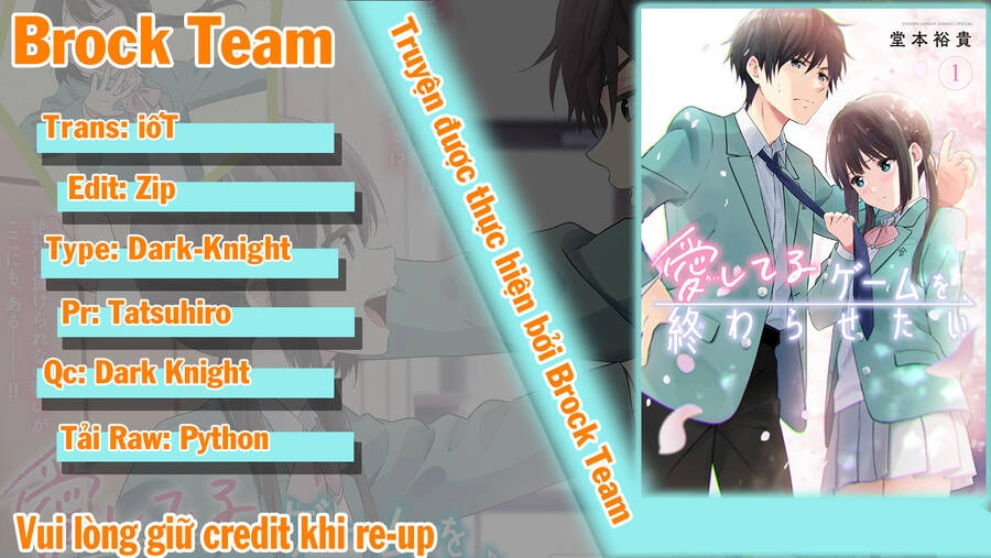 Aishiteru Game Wo Owarasetai Chapter 18 - 1