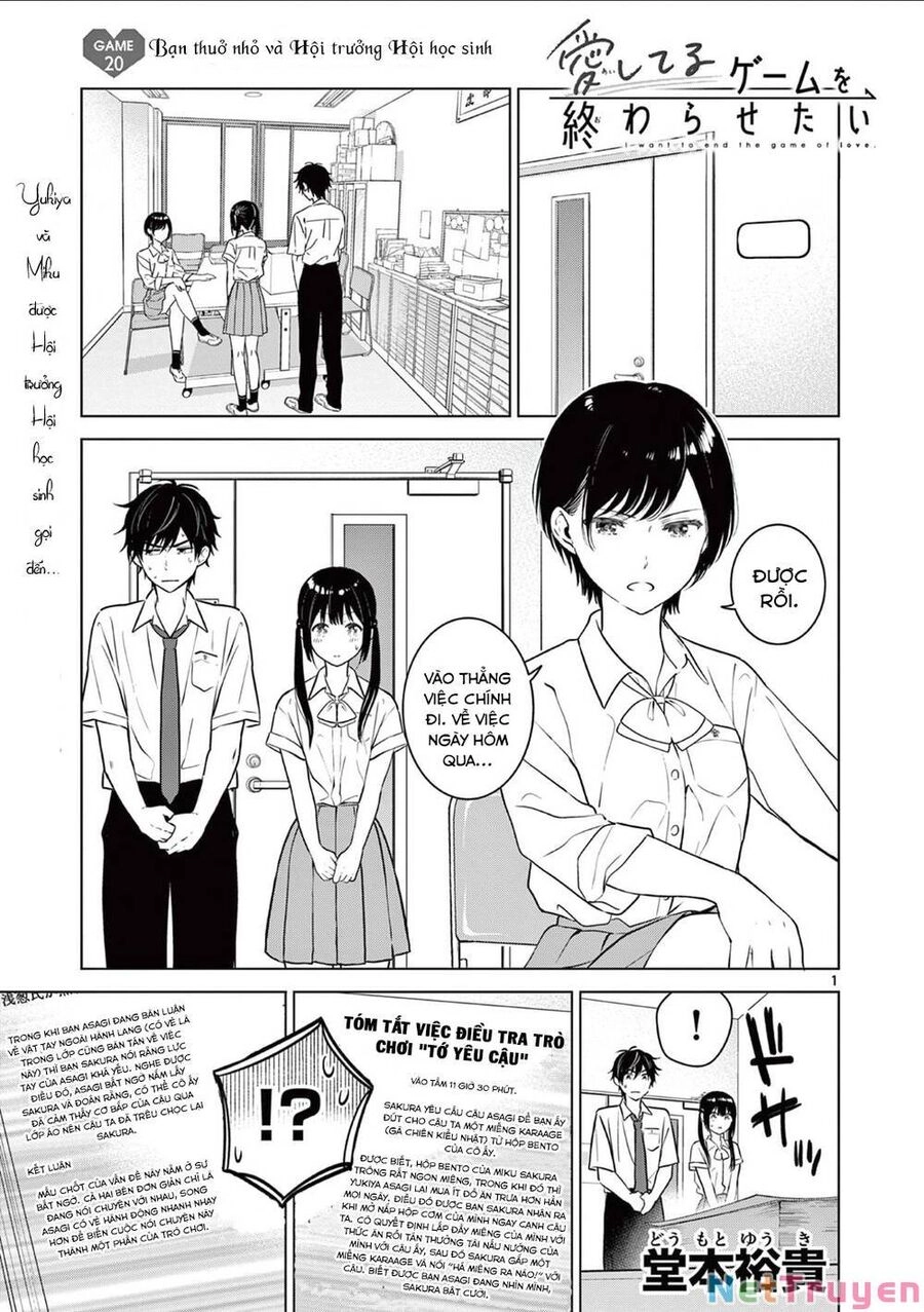 Aishiteru Game Wo Owarasetai Chapter 20 - 1