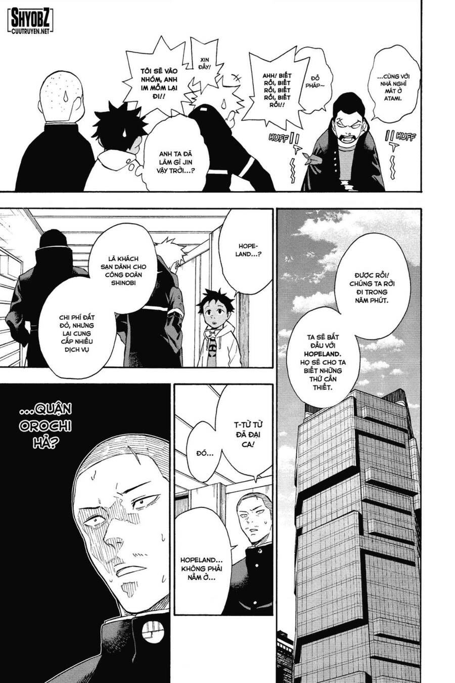 Biệt Đội Shinobi Chapter 13 - 17