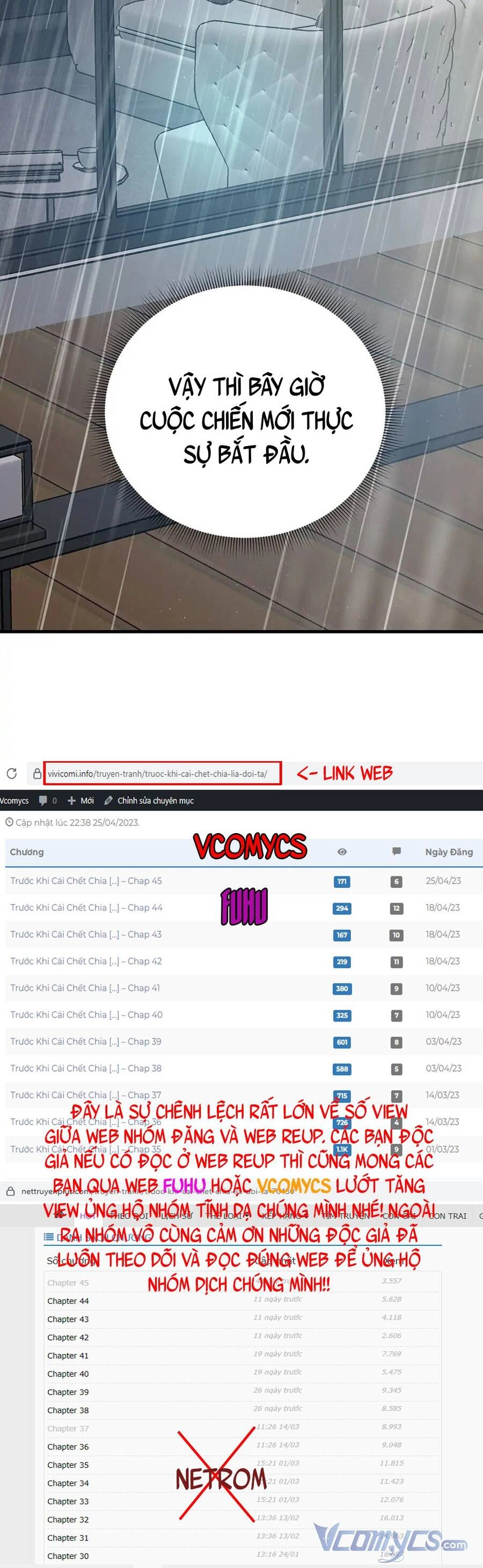 Trước Khi Cái Chết Chia Lìa Đôi Ta Chapter 61 - 44