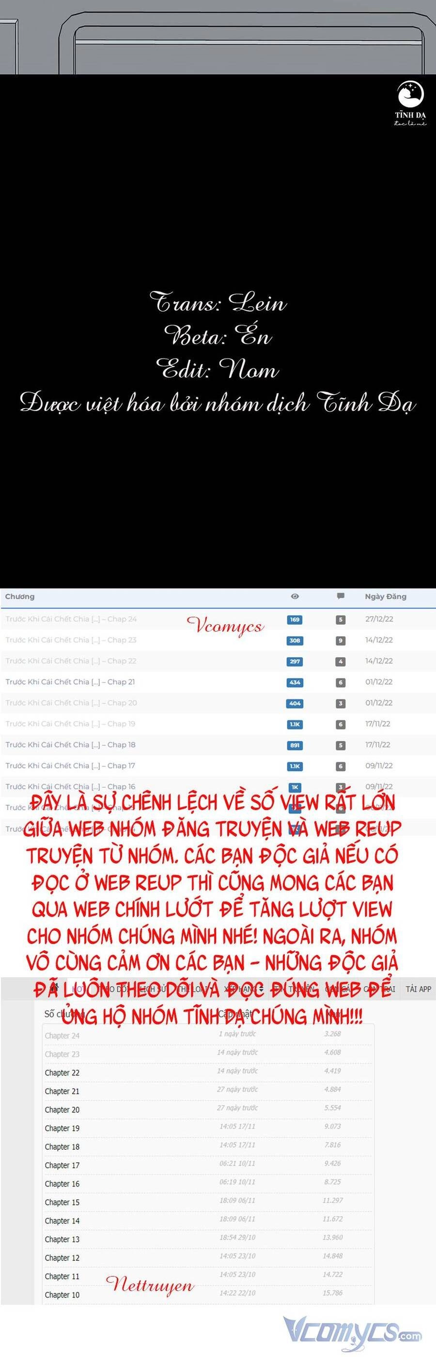 Trước Khi Cái Chết Chia Lìa Đôi Ta Chapter 28 - 21