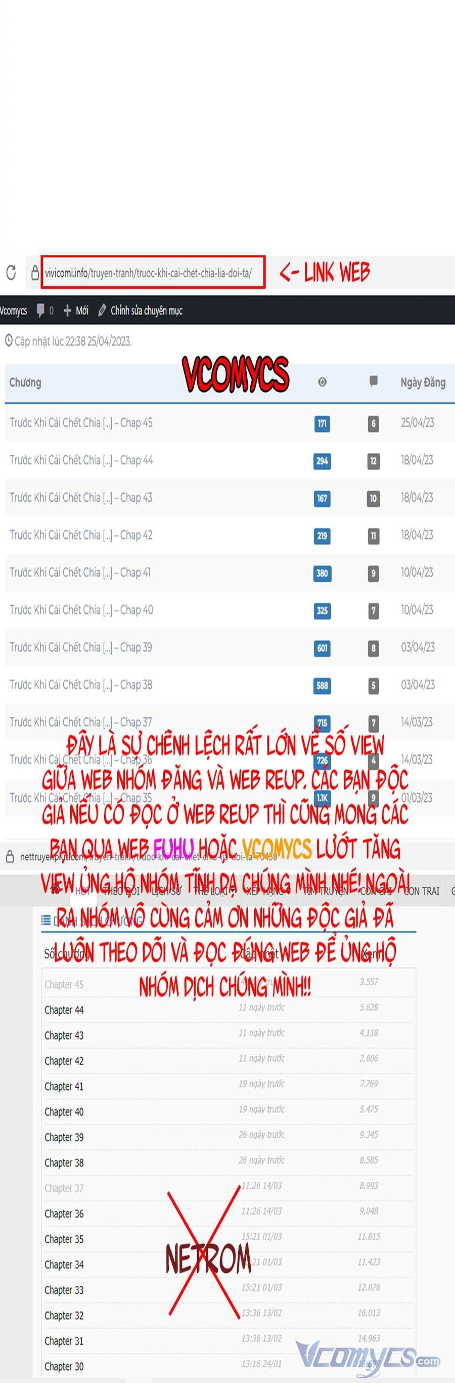 Trước Khi Cái Chết Chia Lìa Đôi Ta Chapter 51 - 46