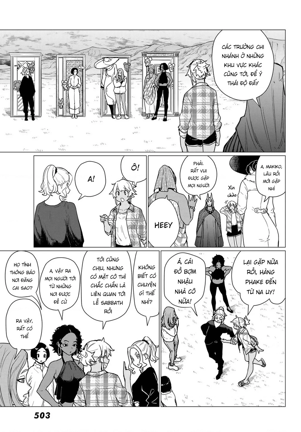 Flying Witch Chapter 81 - 17