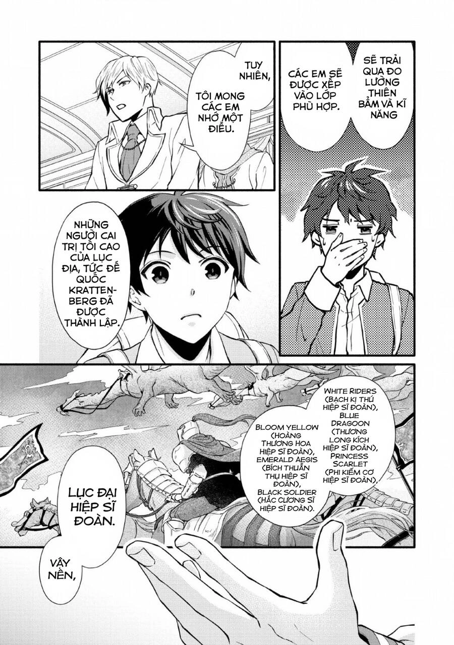 Lên Cấp Học Viện Hiệp Sĩ Chapter 1 - 9