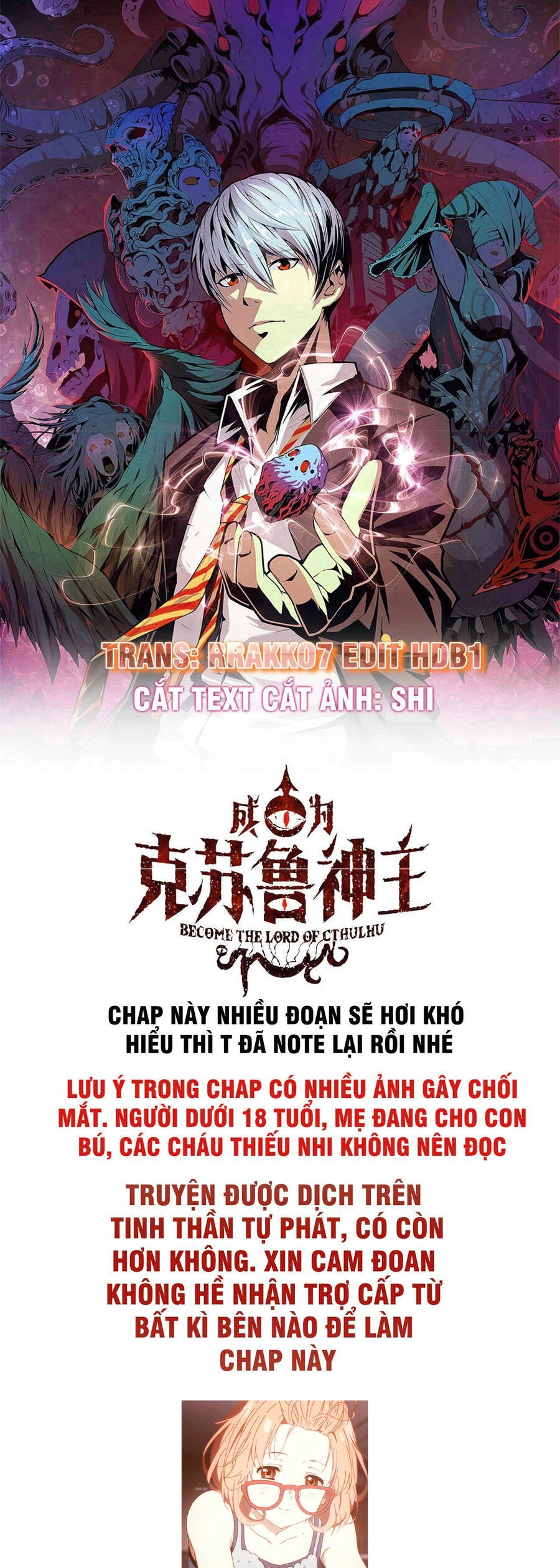 Trở Thành Thần Chủ Cthulhu Chapter 90 - 1