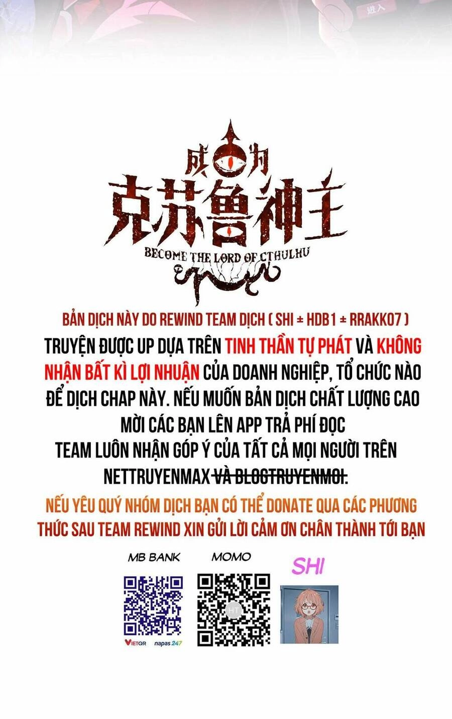 Trở Thành Thần Chủ Cthulhu Chapter 92 - 2