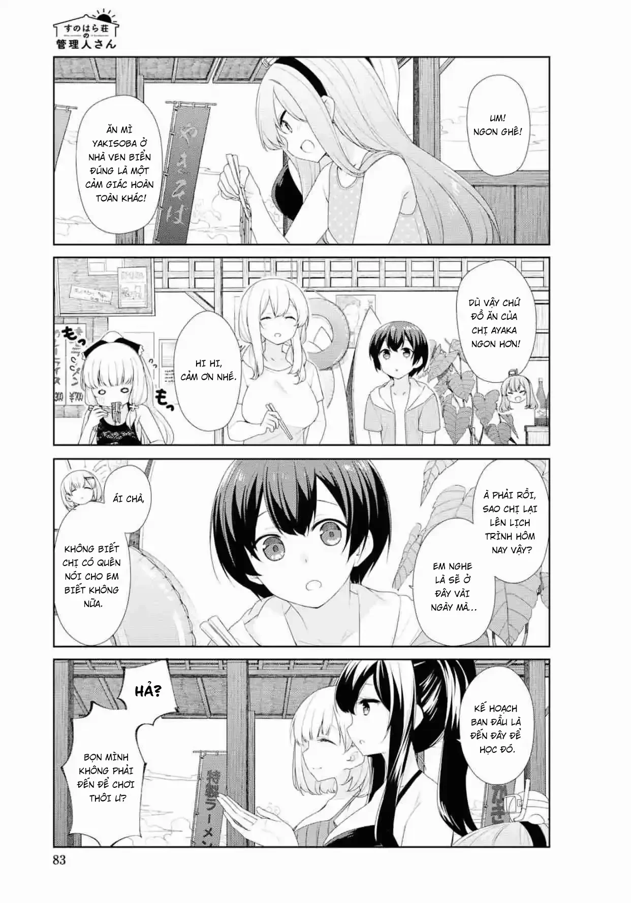 Sunoharasou No Kanrinin-San Chapter 62 - 10