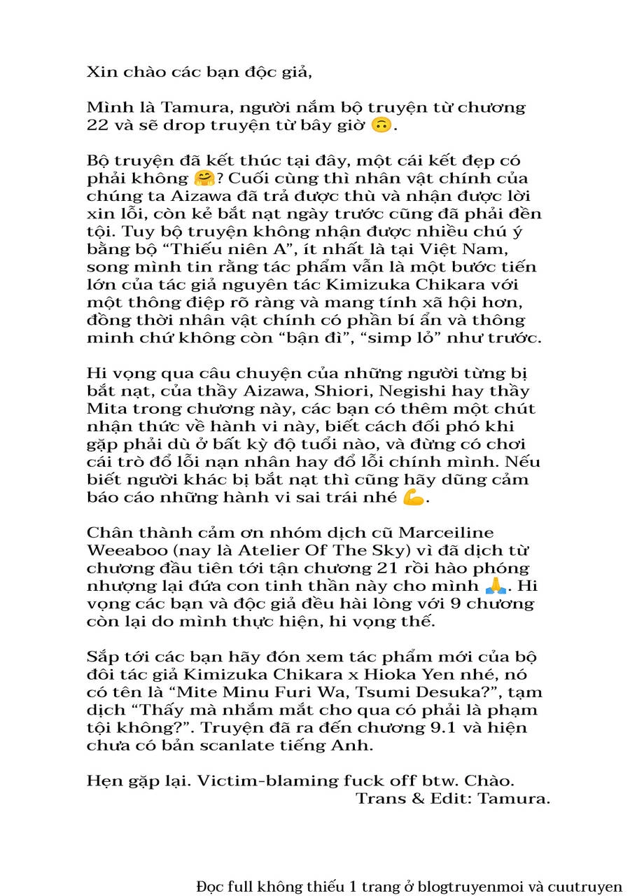 Ijimeru Aitsu Ga Waruinoka, Ijimerareta Boku Ga Waruinoka? Chapter 30 - 40