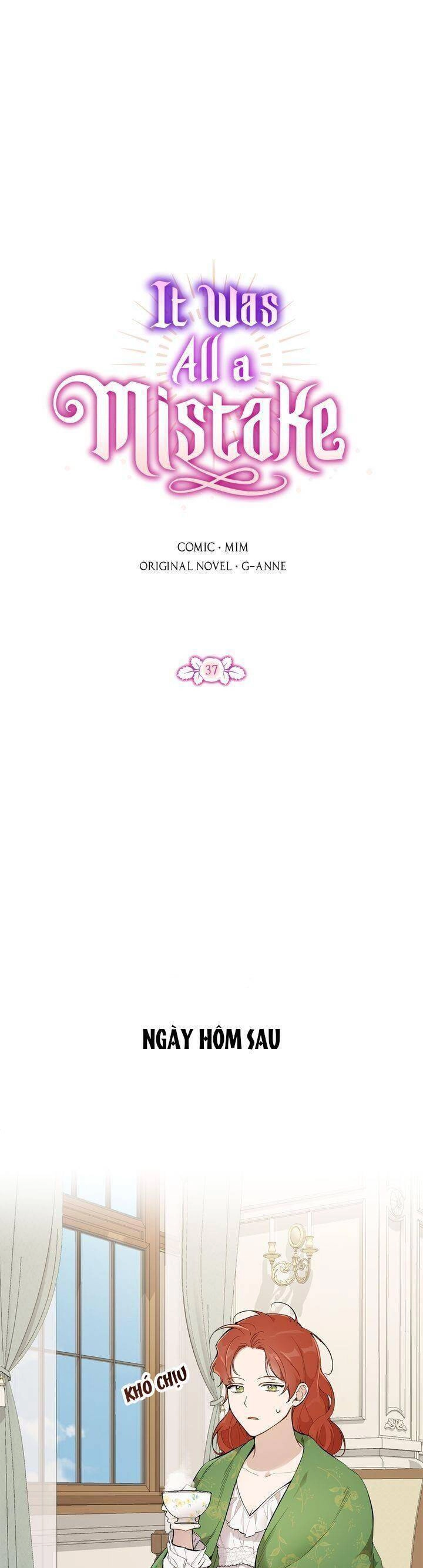 Tất Cả Chỉ Là Sai Lầm Chapter 37 - 1