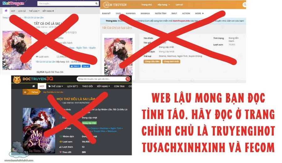 Tất Cả Chỉ Là Sai Lầm Chapter 55 - 1