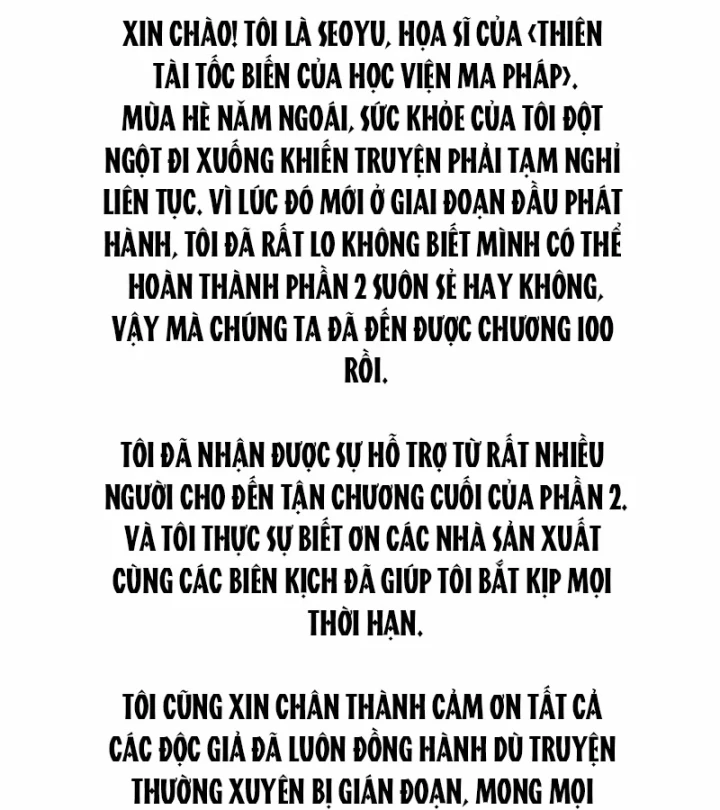 Trở Thành Thiên Tài Tốc Biến Của Học Viện Ma Pháp Chapter 100 - 170