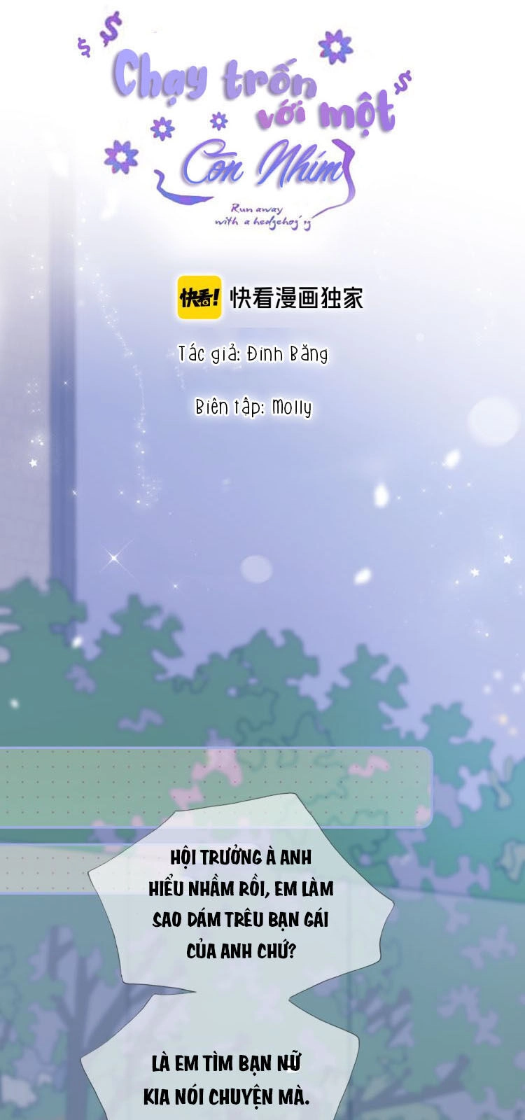 Chạy Trốn Cùng Con Nhím Chapter 3 - 9