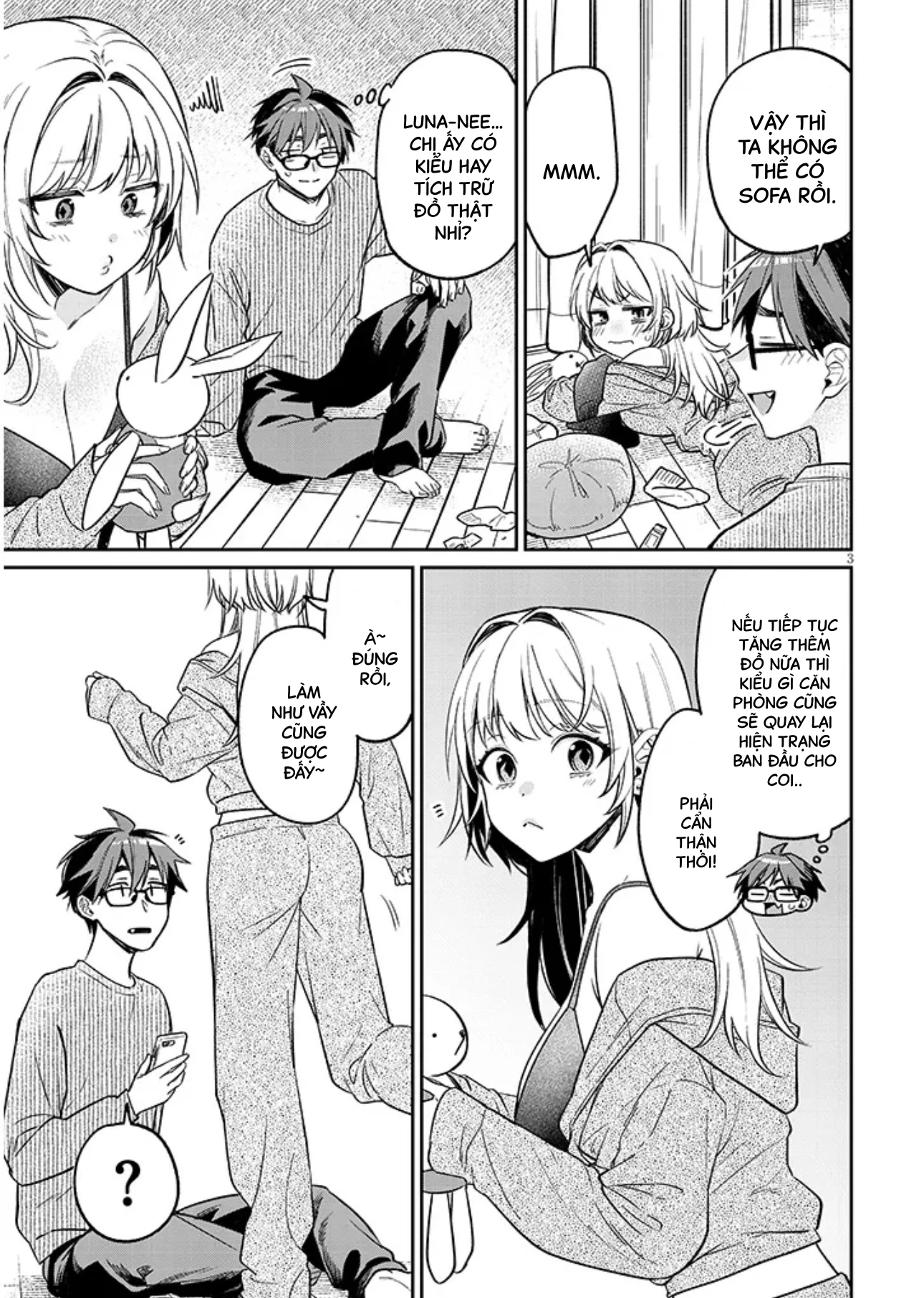 Kusetsuyo Kanojo Wa Toko Ni Izanau Chapter 17.5 - 4