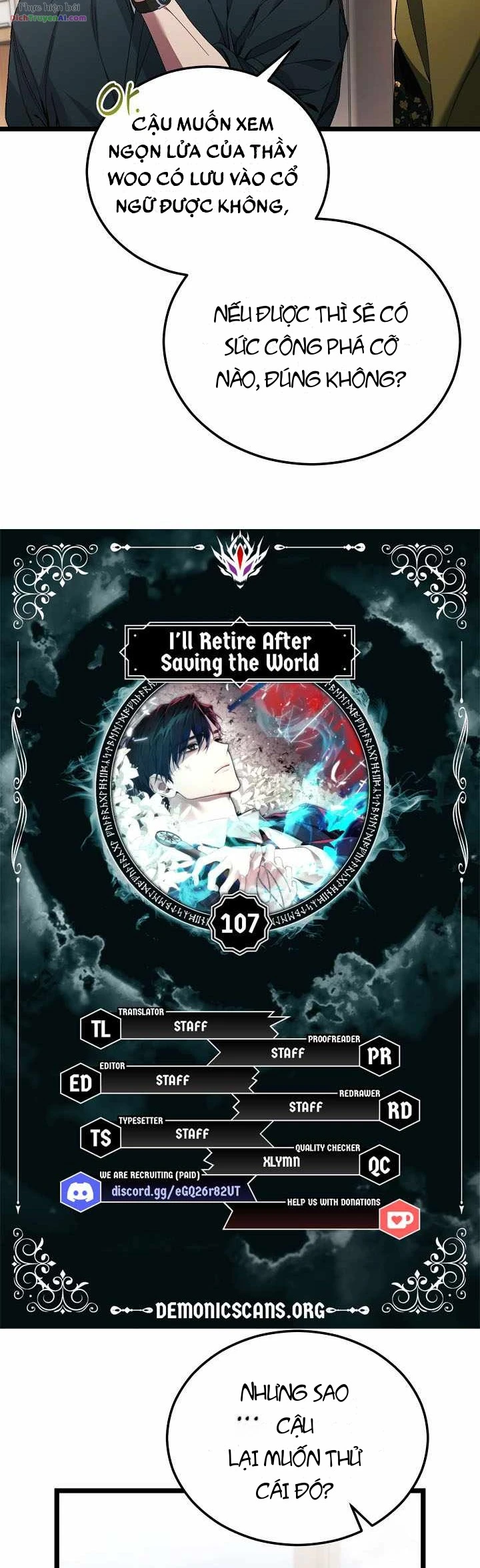 Nghỉ Hưu Sau Khi Cứu Thế Giới Chapter 107 - 5