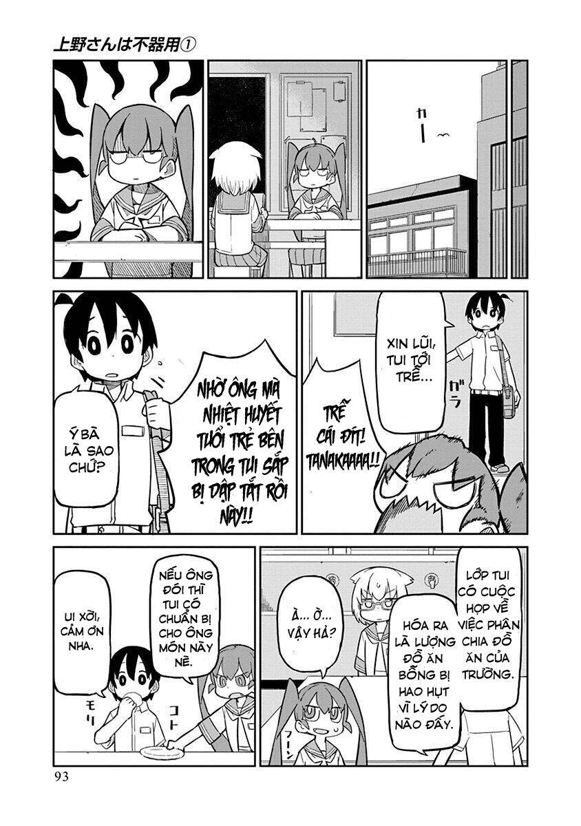 Ueno-San Wa Bukiyou Chapter 7 - 8