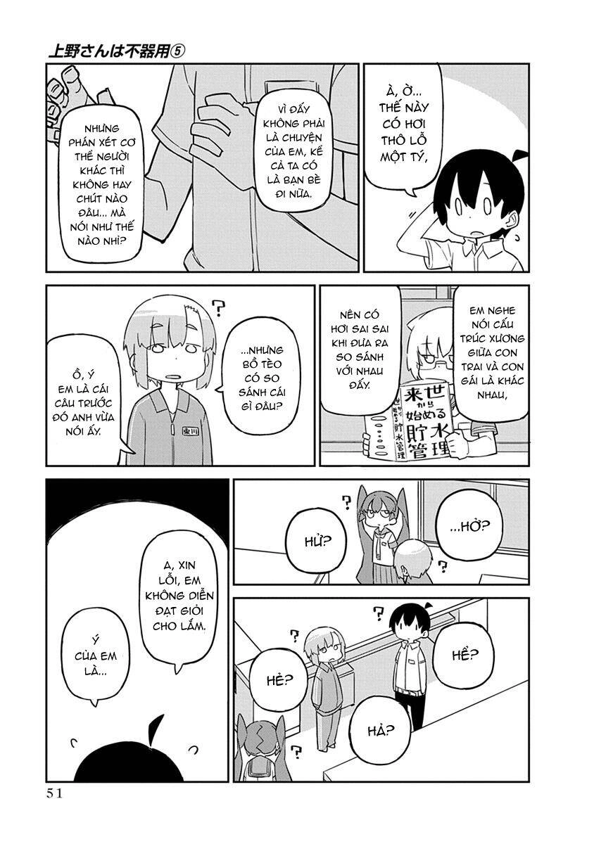 Ueno-San Wa Bukiyou Chapter 44 - 8