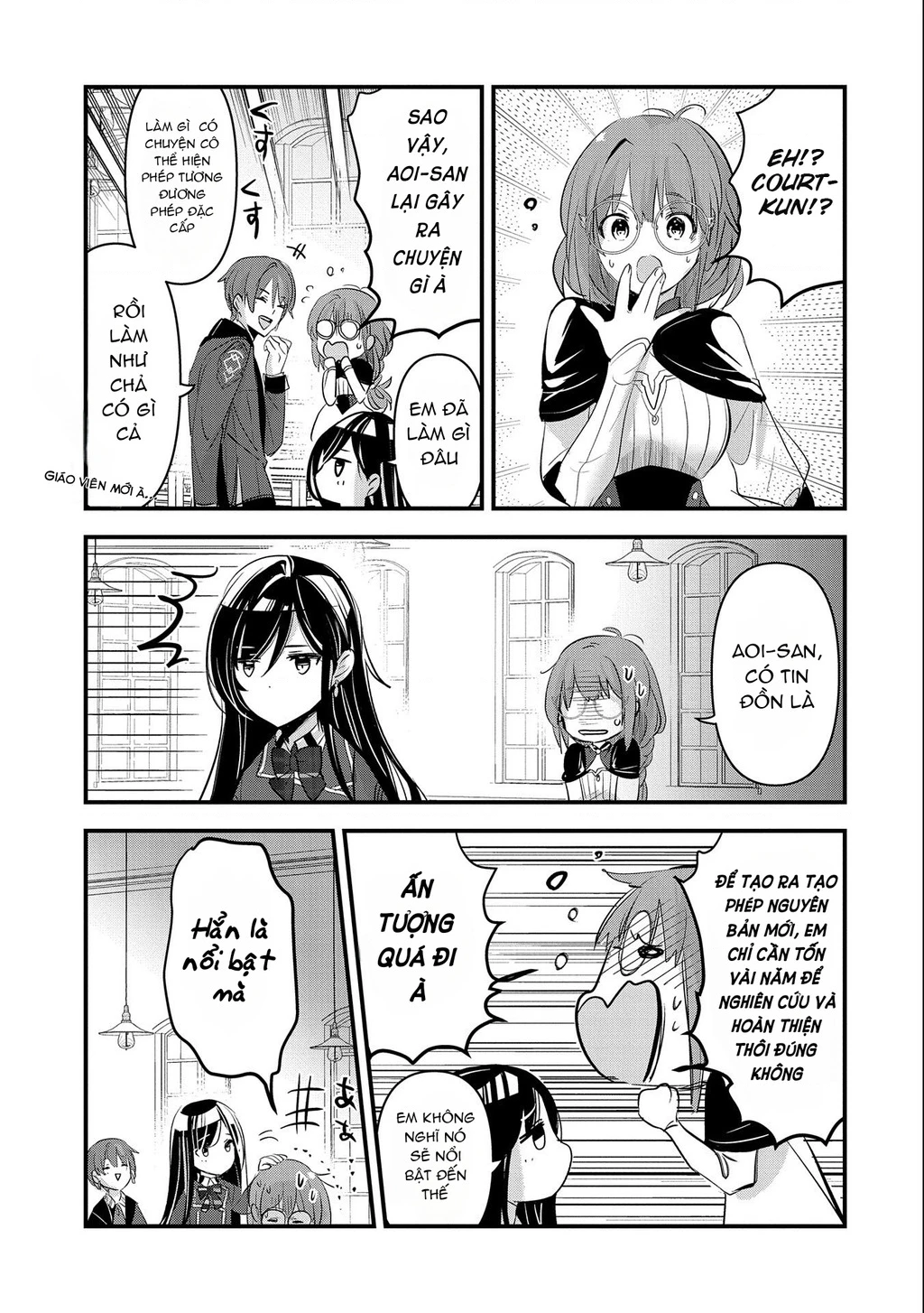 Chuyển sinh làm giáo viên tại thế giới phép thuật Chapter 4 - 15