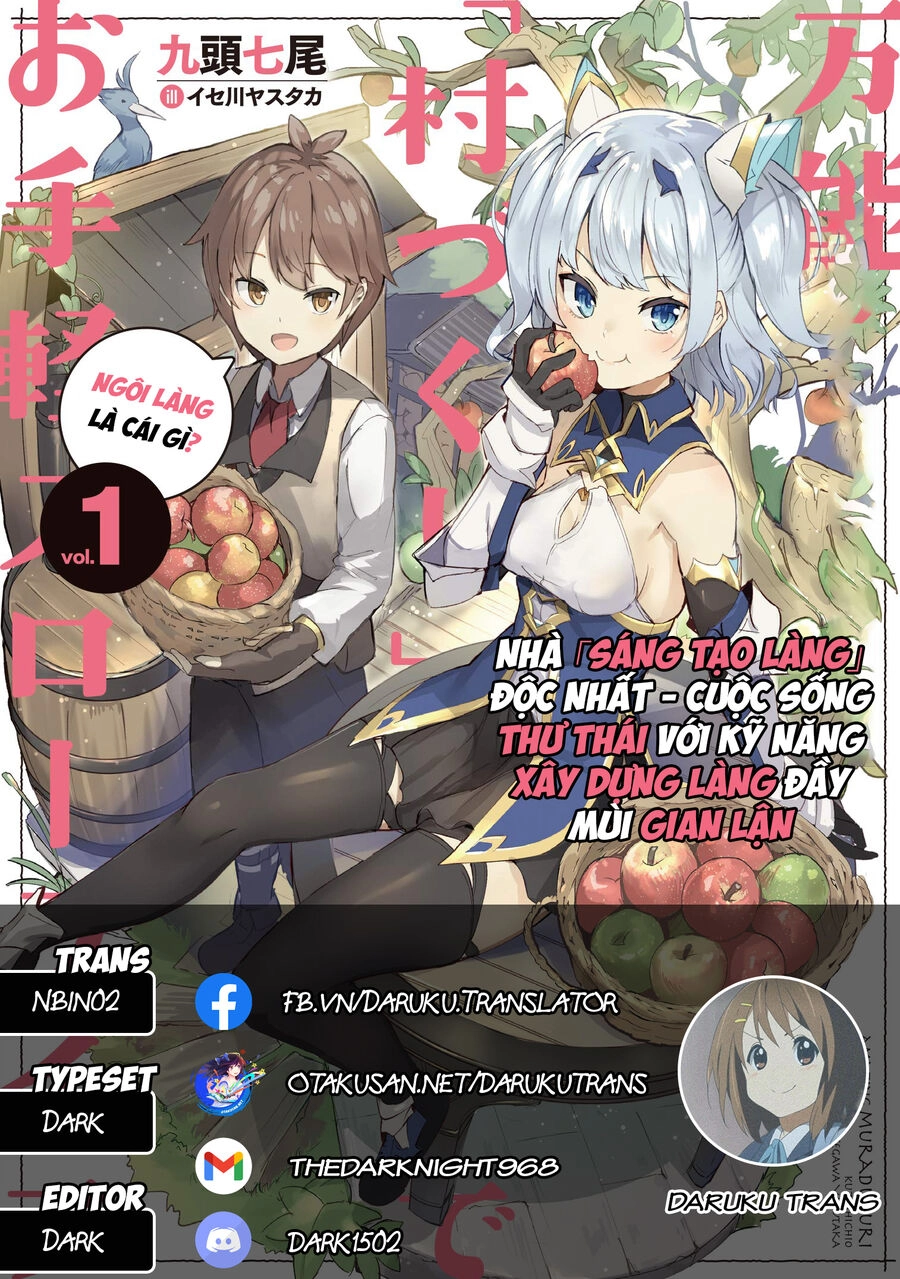 Nhà 「Sáng Tạo Làng」 Độc Nhất - Cuộc Sống Thư Thái Với Kỹ Năng Xây Dựng Làng Đầy Mùi Gian Lận Chapter 3 - 1