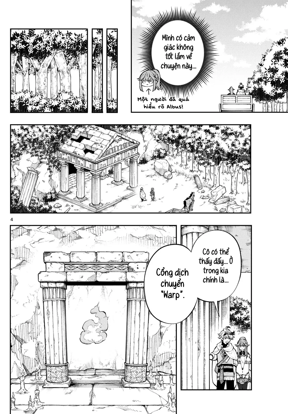 Albus Thay Đổi Thế Giới Chapter  4 - 5