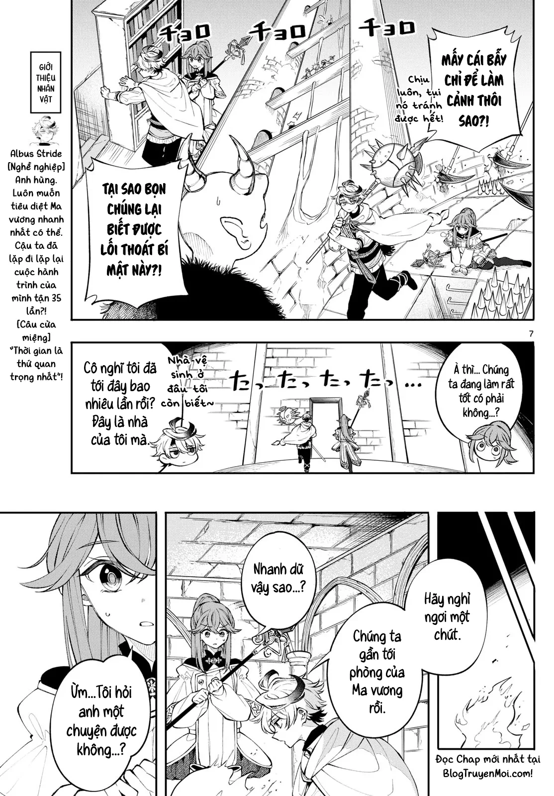 Albus Thay Đổi Thế Giới Chapter  6 - 8