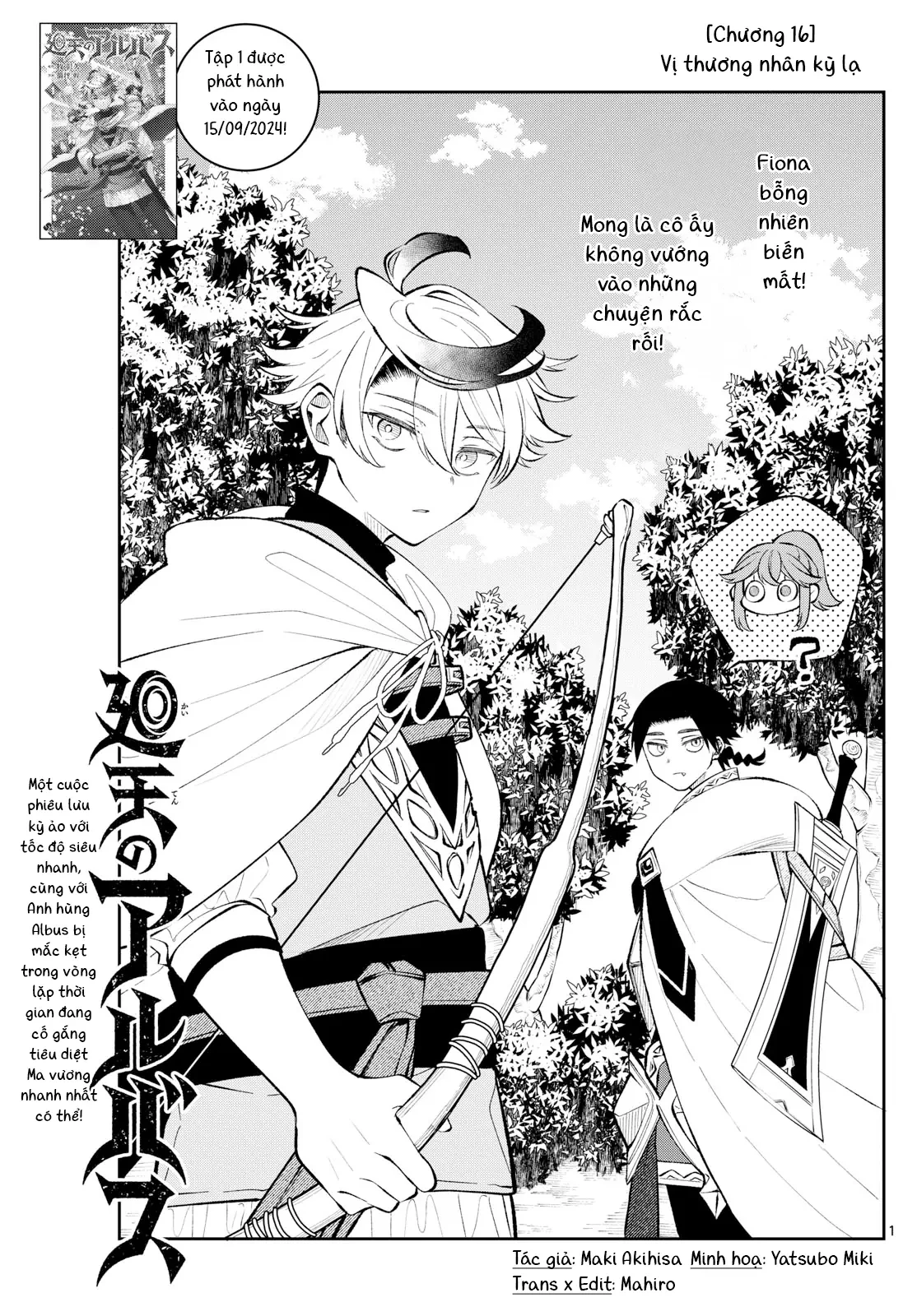 Albus Thay Đổi Thế Giới Chapter 16 - 20