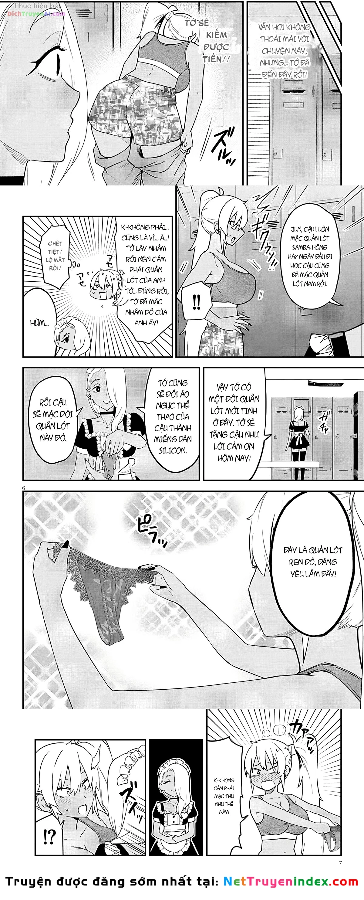 Nam sinh cao trung bị chuyển giới thành Gyaru Chapter 29 - 6