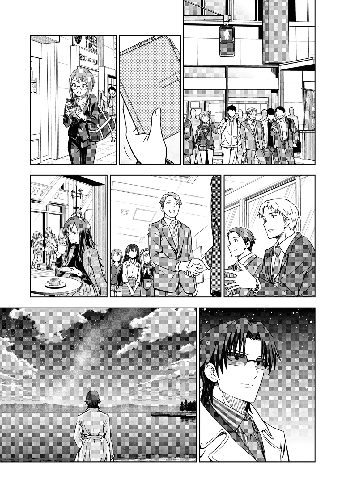 Asayake wa Koganeiro - The IDOLM@STER Chapter 34 - 34