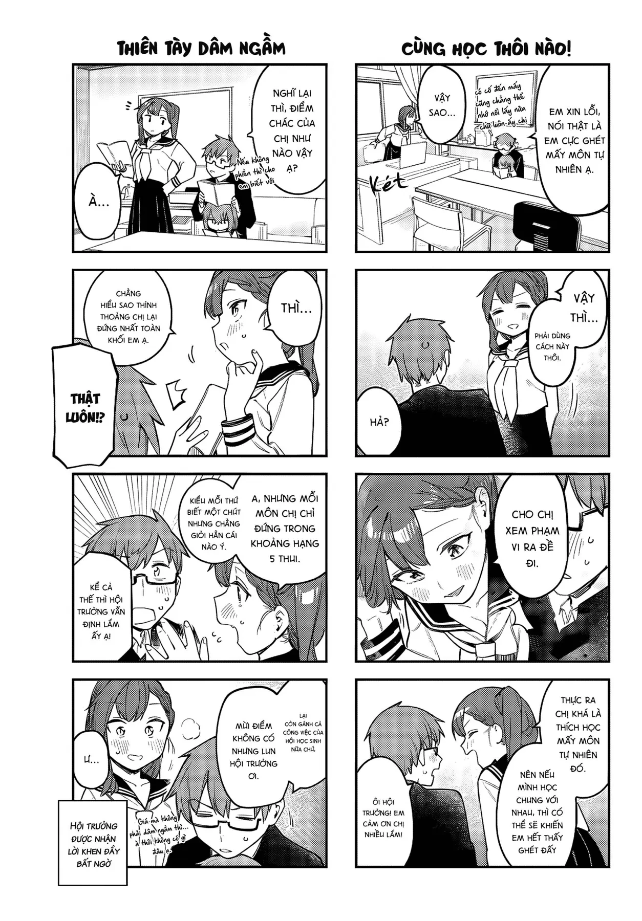Kể cả hội học sinh cũng có khuyết điểm! Chapter  13 - 3
